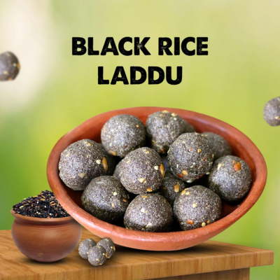 Karuppu Kavuni Arisi Laddo - கருப்பு கவனி லட்டு image 0