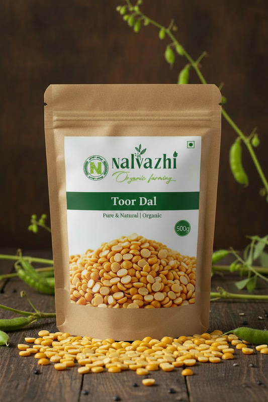 Toor Dal 500g Packet - Nalvazhi Organic