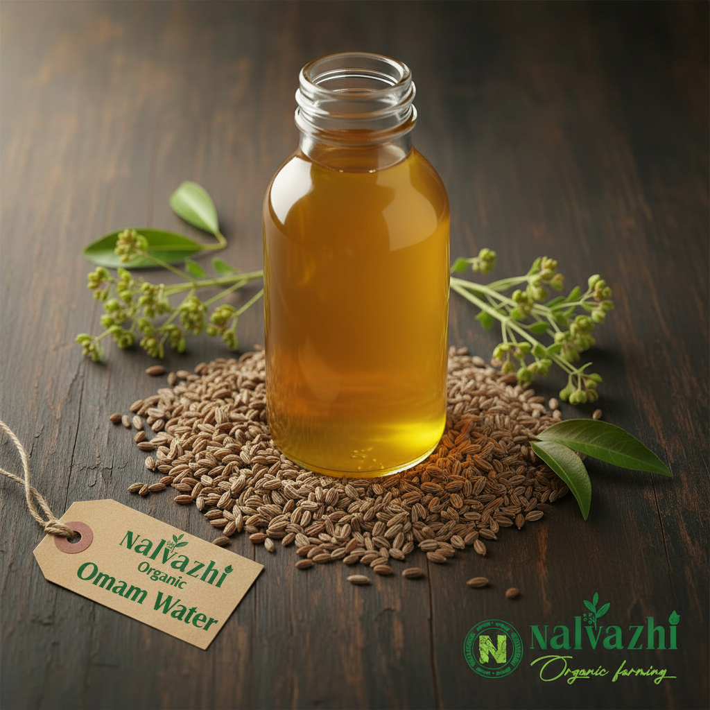 Nalvazhi Organic Omam Water - Ajwain Water 200ml