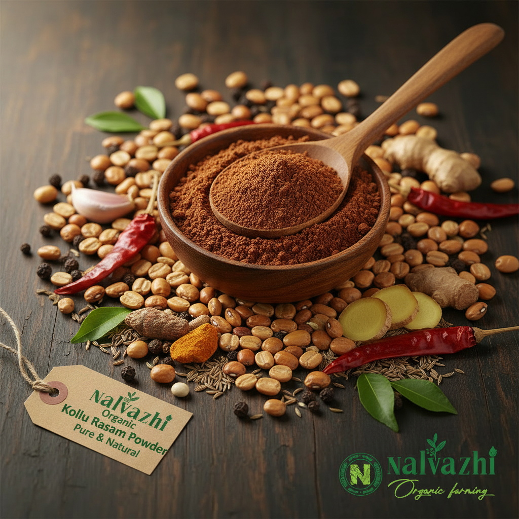 Kollu Rasam Powder with Real Kollu