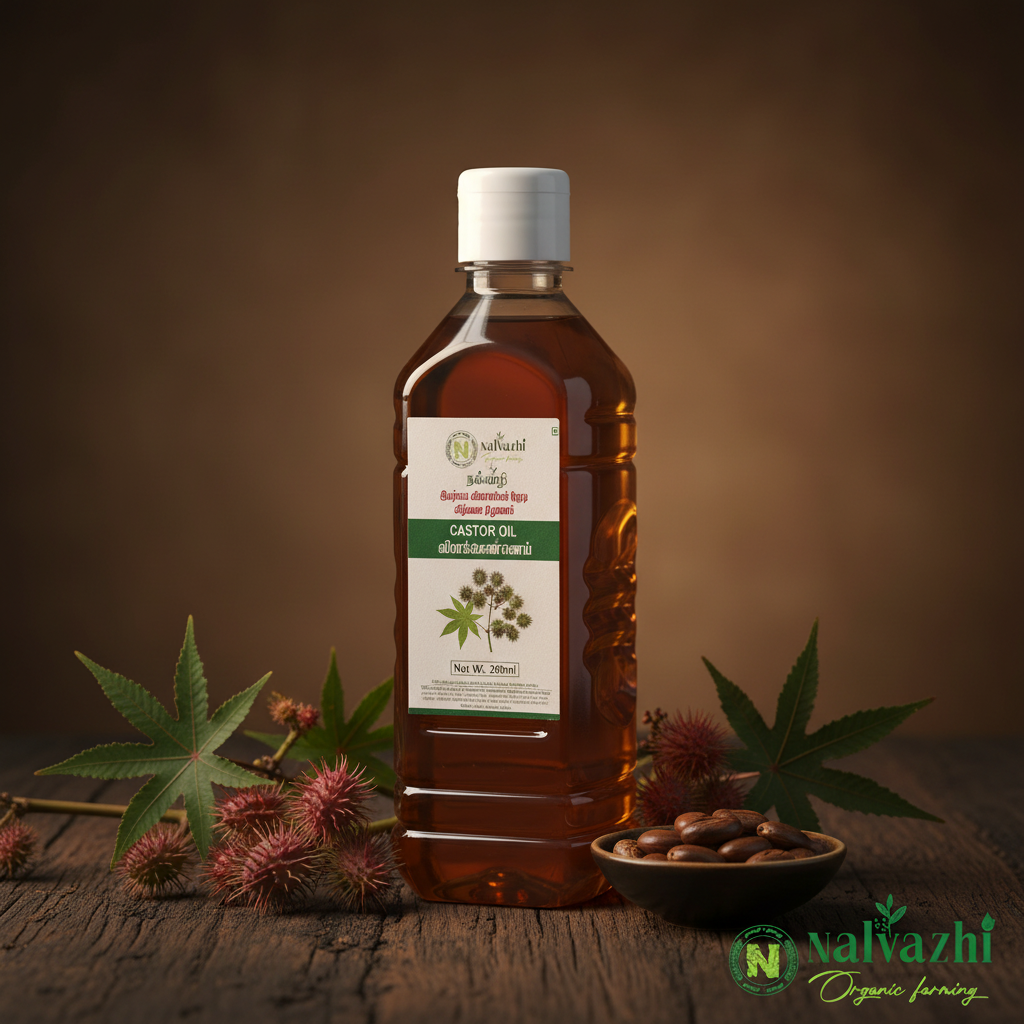 Nalvazhi Castor Oil 200ml - Shorter