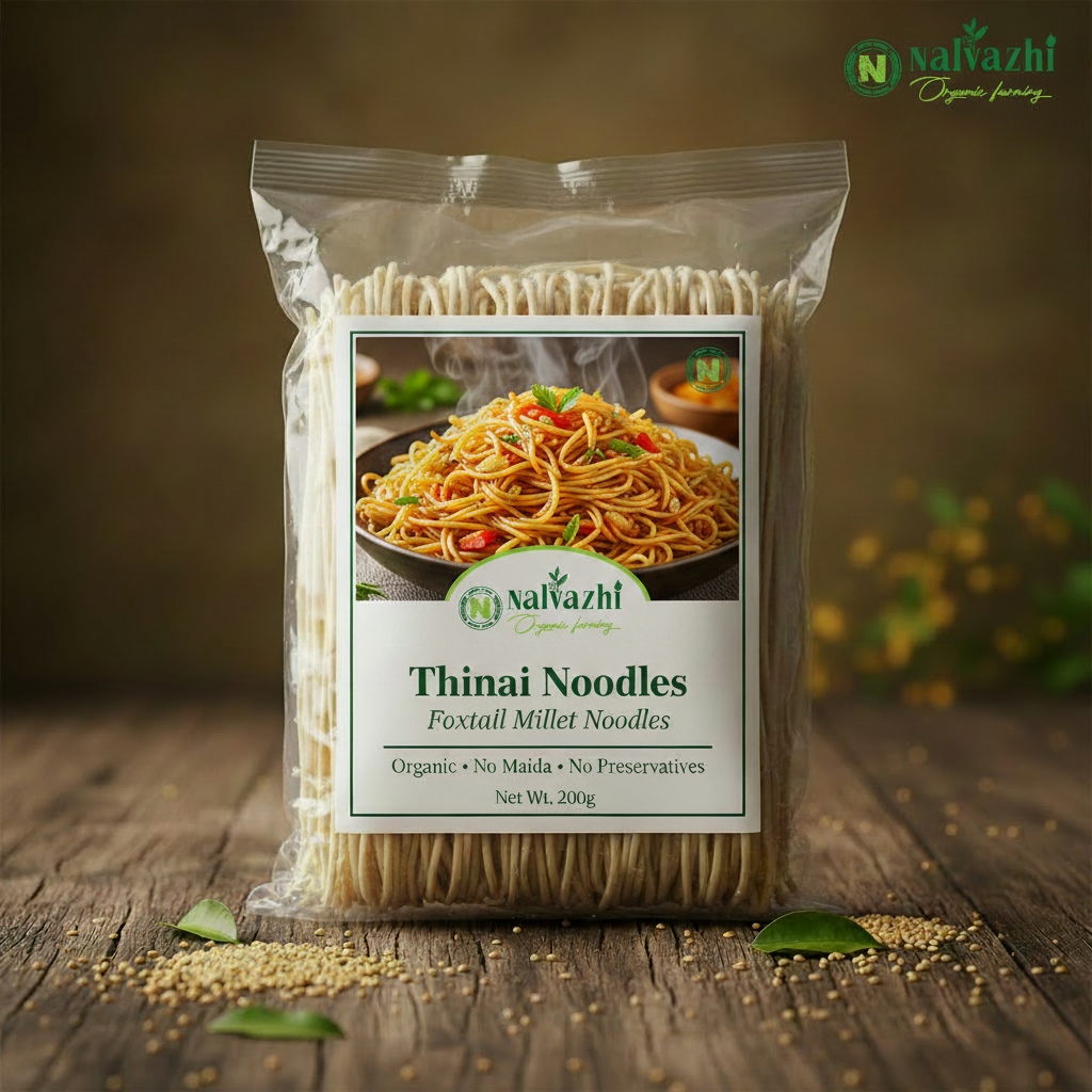 Thinai Noodles - Cooked Noodles on Sticker