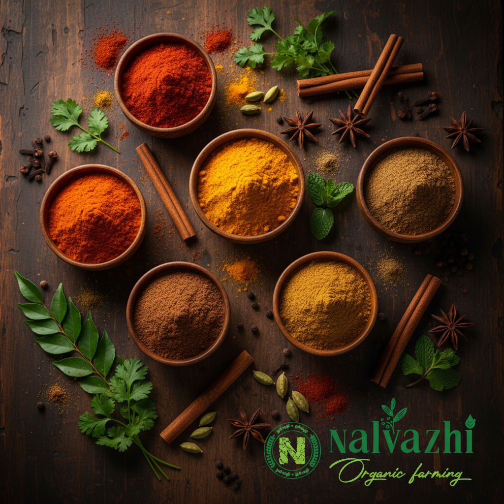 Masala & Podi varieties (மசாலா மற்றும் பொடி வகைகள்)