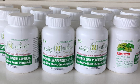 moringa leaf capsules image 0