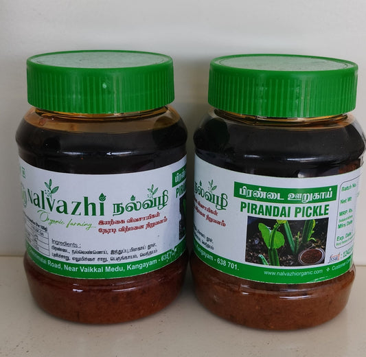 Veld Grape Pickle - பிரண்டை ஊறுகாய் 250gm image 0