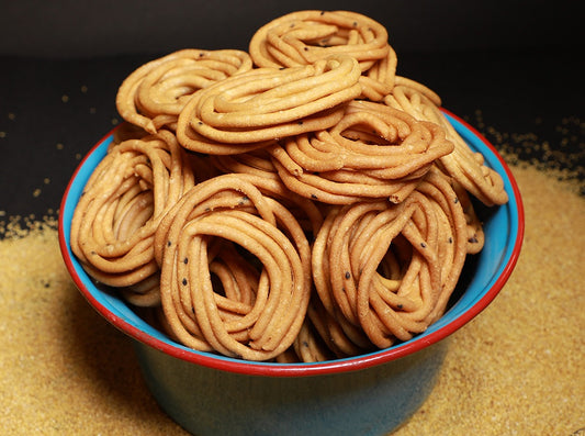 Kodo Millet Murukku - வரகுமுறுக்கு 200gm image 0