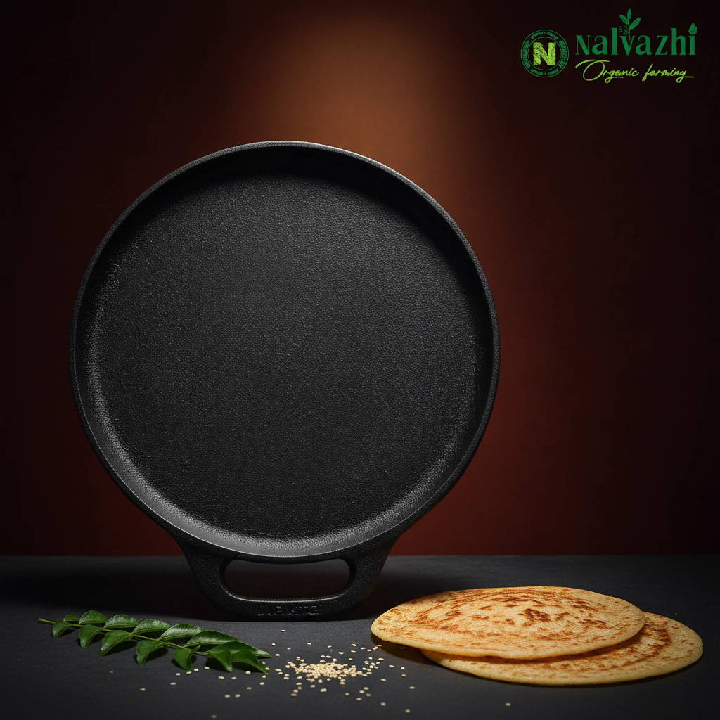 Cast Iron 11 Inch Dosa Plate - Larger Reference Model