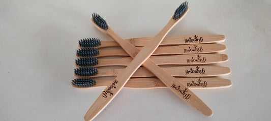 Bamboo Tooth Brush - மூங்கில் டூத் பிரஸ் 15gms image 0