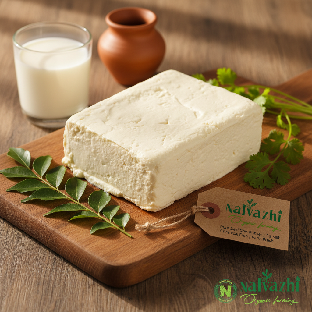 Desi Cow Paneer - Nalvazhi Organic
