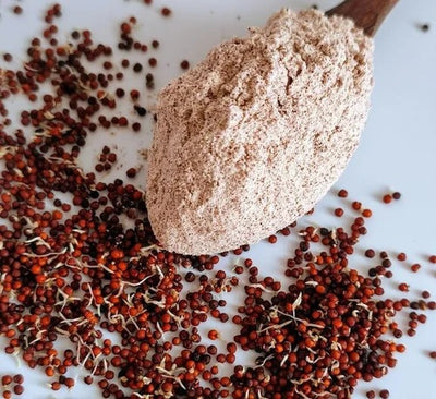 Sprouted Ragi Flour - முளை கட்டிய ராகி மாவு 500gm image 0