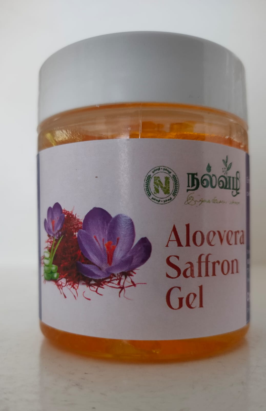 Aloevera saffron gel-100g image 0