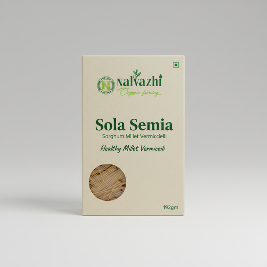 Sola Semiya Sorghum Vermicelli 192gm - Nalvazhi Organic