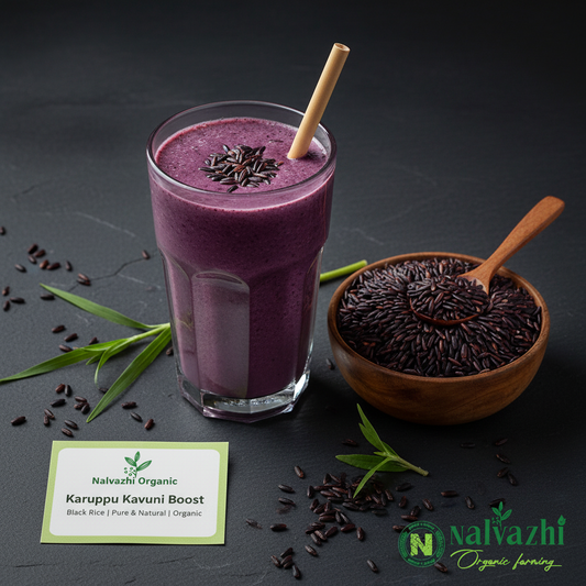 Nalvazhi Organic Karuppu Kavuni Boost - Black Rice | Pure & Natural | Organic