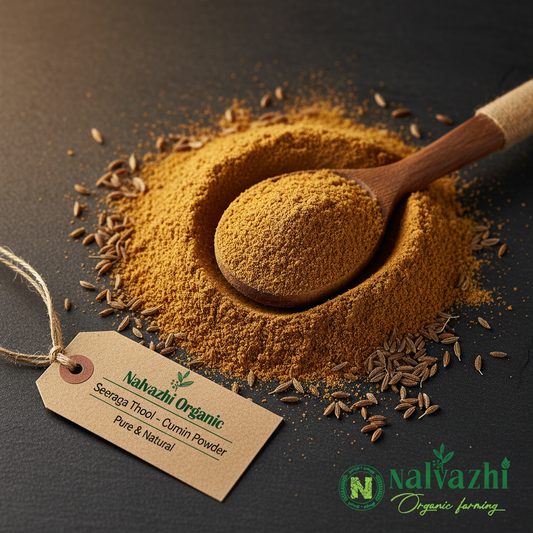 Seeraga Thool - Organic Cumin Powder by Nalvazhi Organic Farming