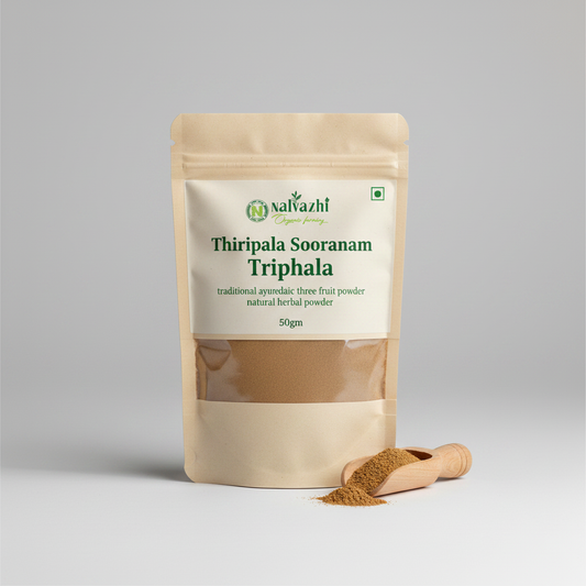 Thiripala Sooranam Triphala Powder 50gm - Nalvazhi Organic