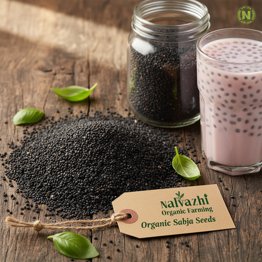 Organic Sabja Seeds – Nalvazhi Organic Farming