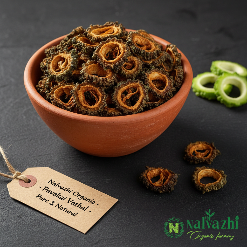 Pavakai Vathal - Nalvazhi Organic
