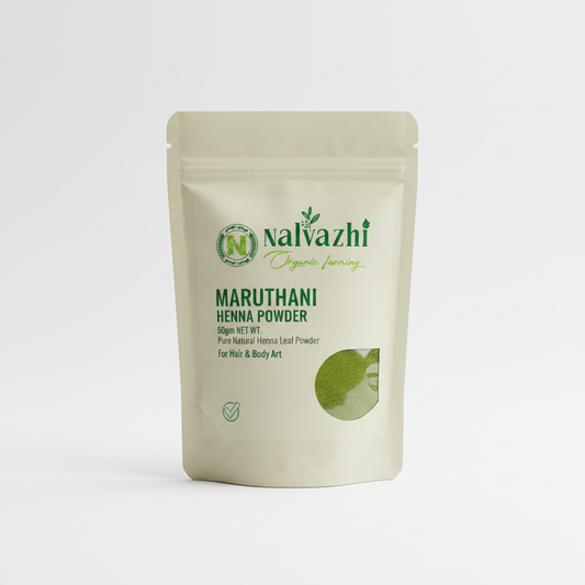 Maruthani Henna Powder 50gm - Nalvazhi Organic