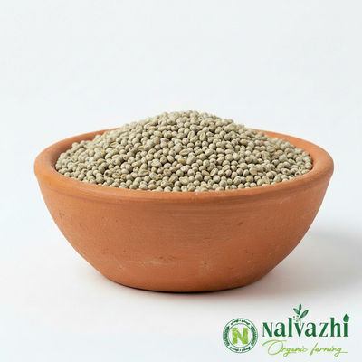 Kambu in Clay Bowl with Nalvazhi Logo