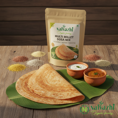 Multi Millet Dosa Mix - Nalvazhi Organic