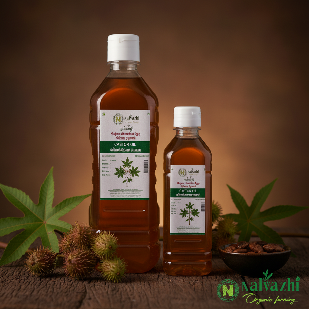 Nalvazhi Castor Oil 500ml & 200ml Together