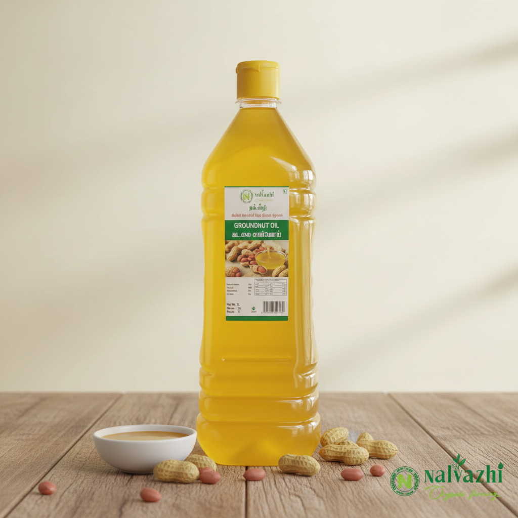 Nalvazhi Groundnut Oil 1 Litre