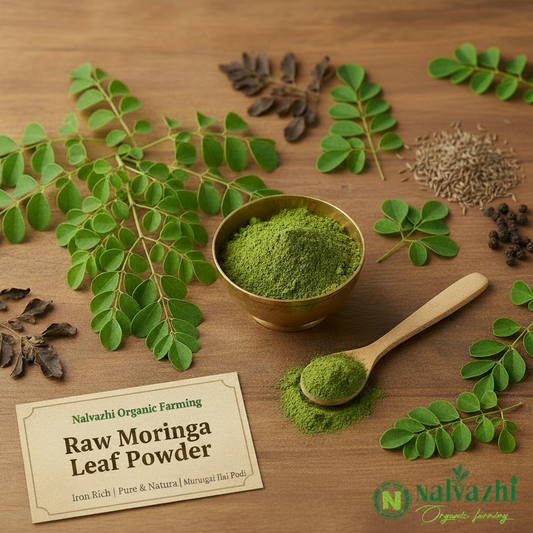 Raw Moringa Leaf Powder